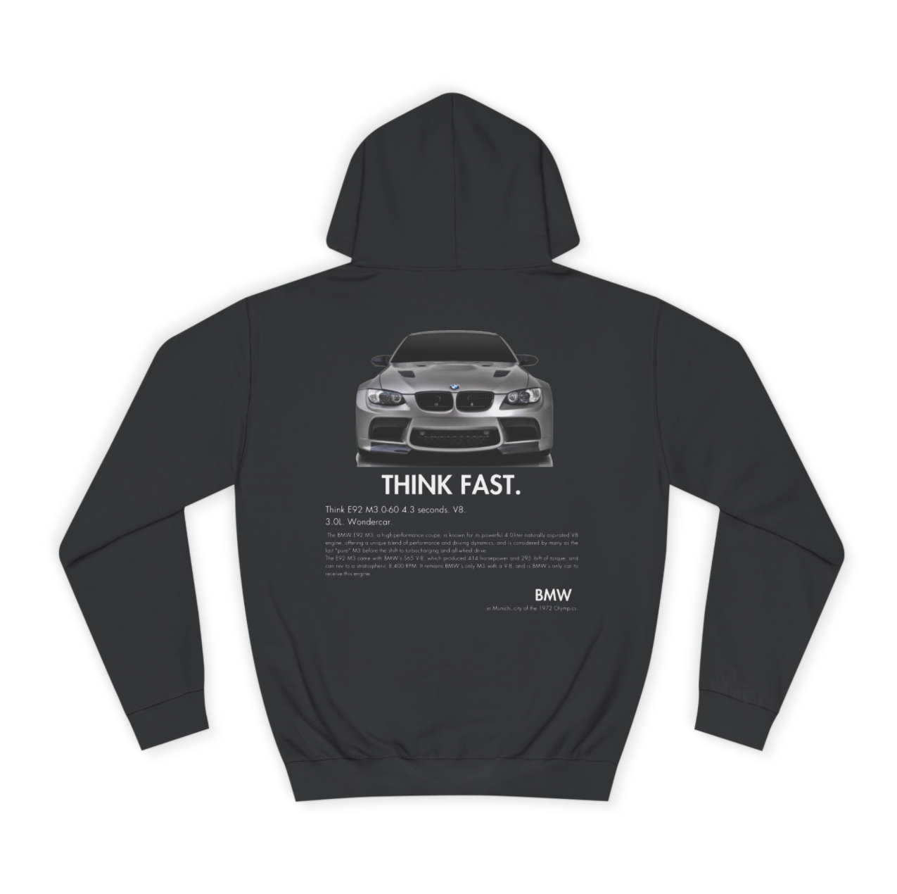 think fast hoodie